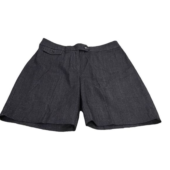 JENNIFER & GRACE BERMUDA SHORTS BLACK DENIM SIZE 10 - Picture 1 of 5